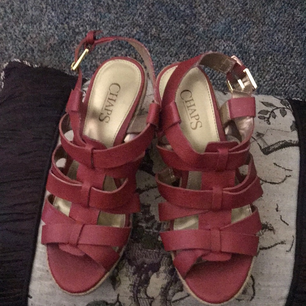 Chaps Sadria Women's Wedge Sandals